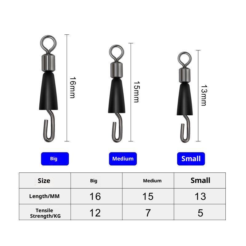 30-Piece Fishing Swivel Ring C - Fishing Kayak Rod Holder 评论和价格