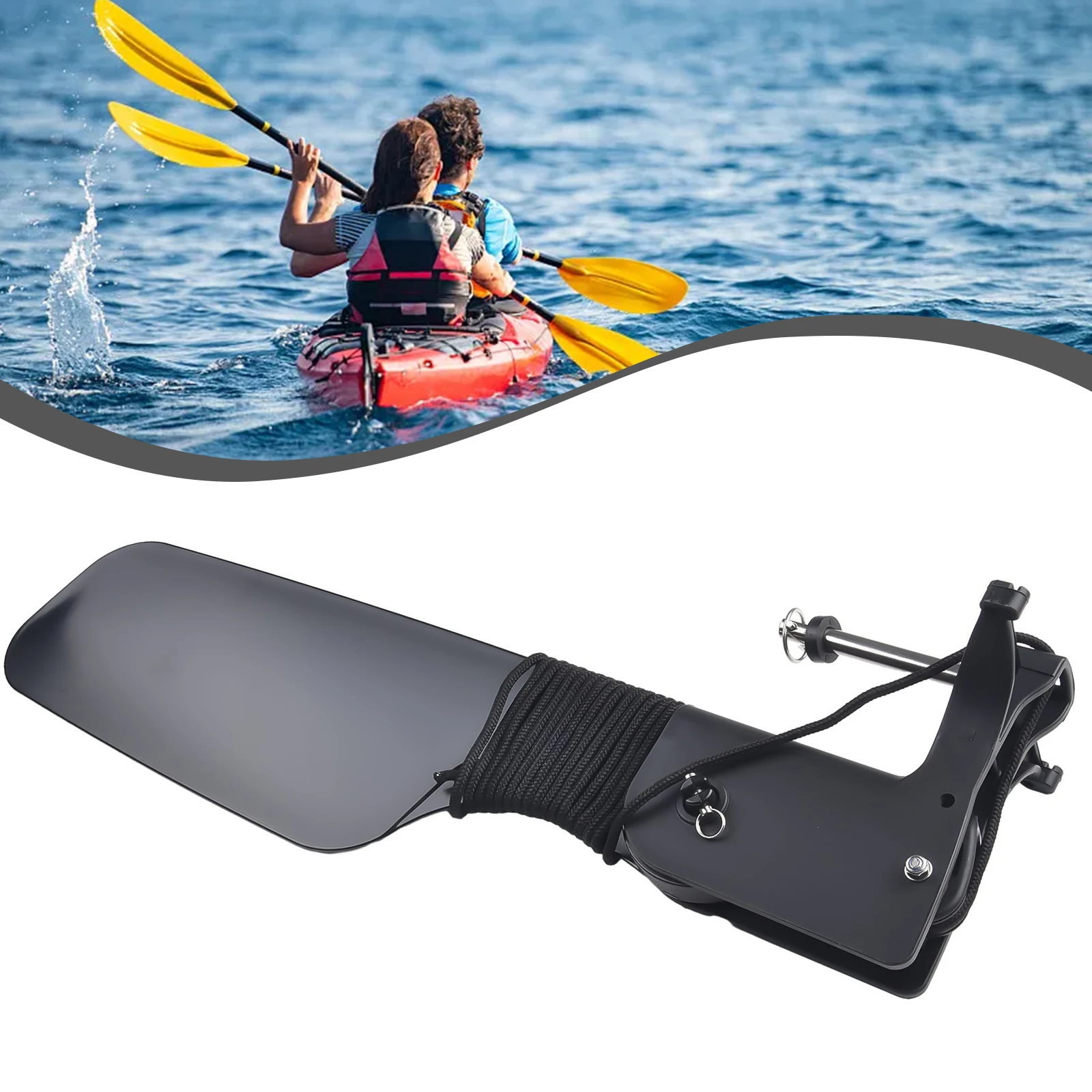 For Kayak Big Tail Rudder with - Fishing Kayak Cart 评论和价格