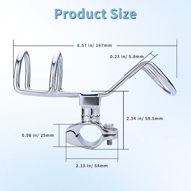 2Pcs 316 Stainless Steel Fishi - Fishing Kayak Rod Holder 评论和价格