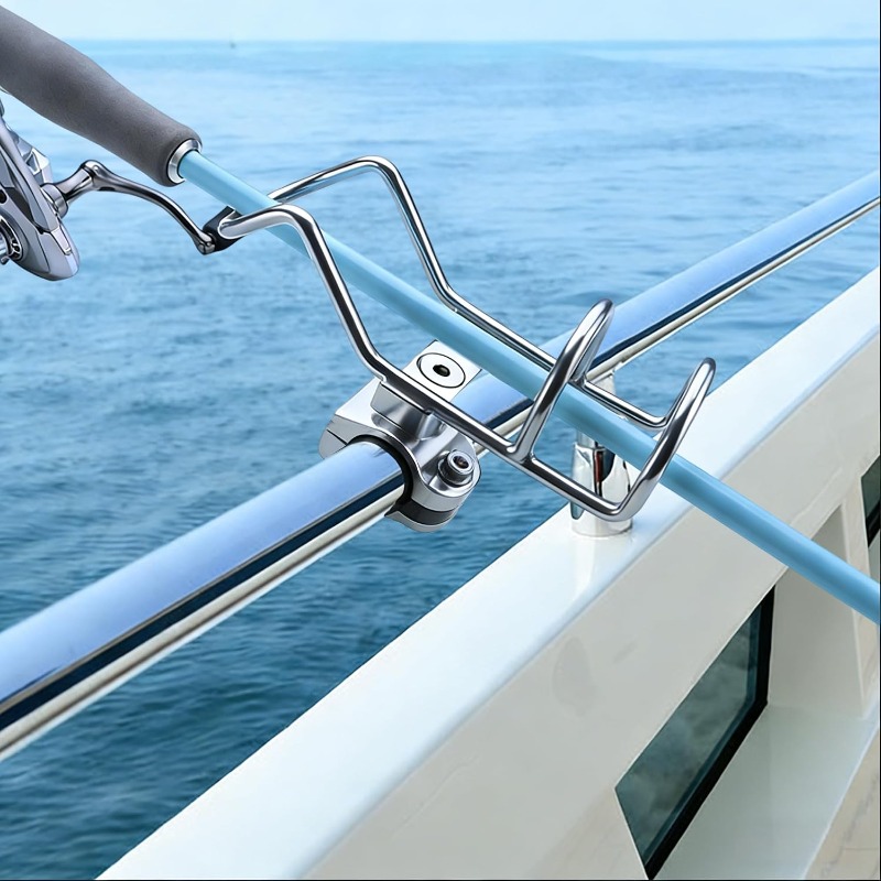 2Pcs 316 Stainless Steel Fishi - Fishing Kayak Rod Holder 评论和价格