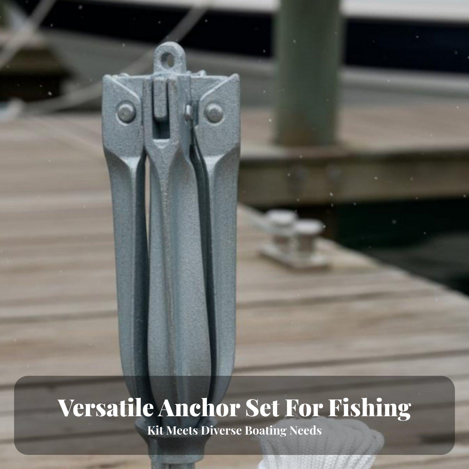 Collapsible Grapnel Anchor for - Fishing Kayak Storage Bag 评论和价格